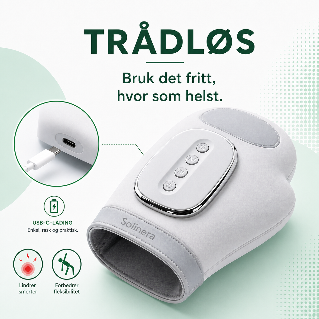 Solinera™ Massagehandschuh – Wärme, Kompression & Massage für die Hände